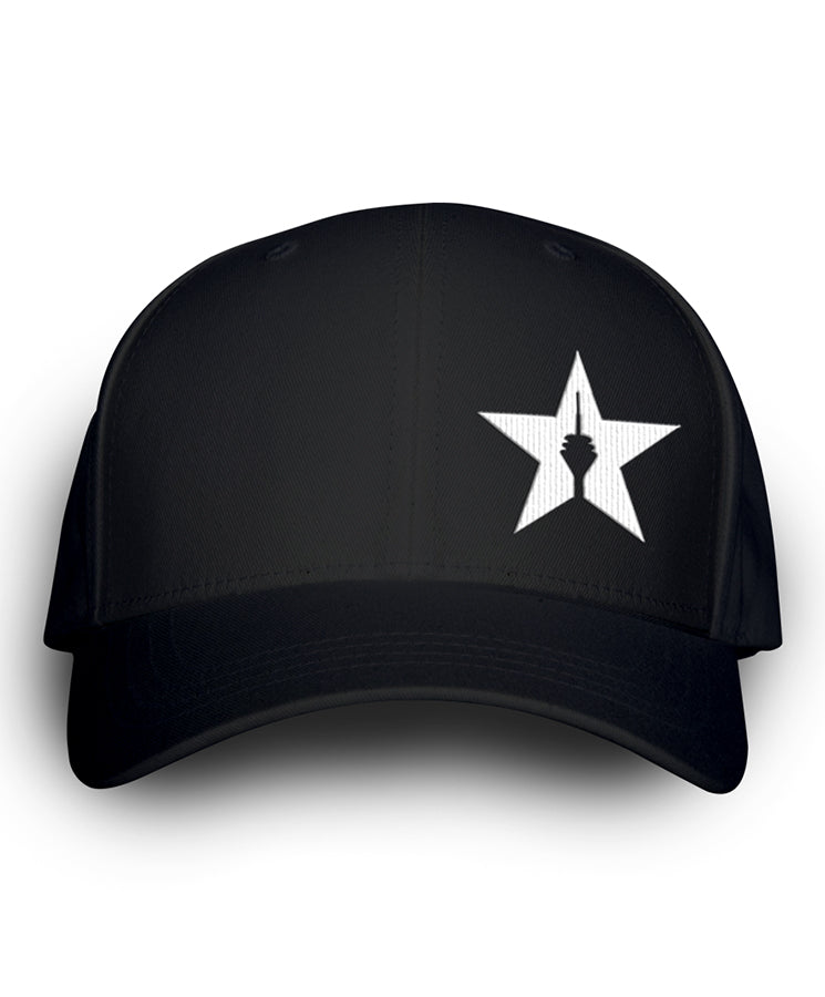 Original Flexfit Cap "Star", black