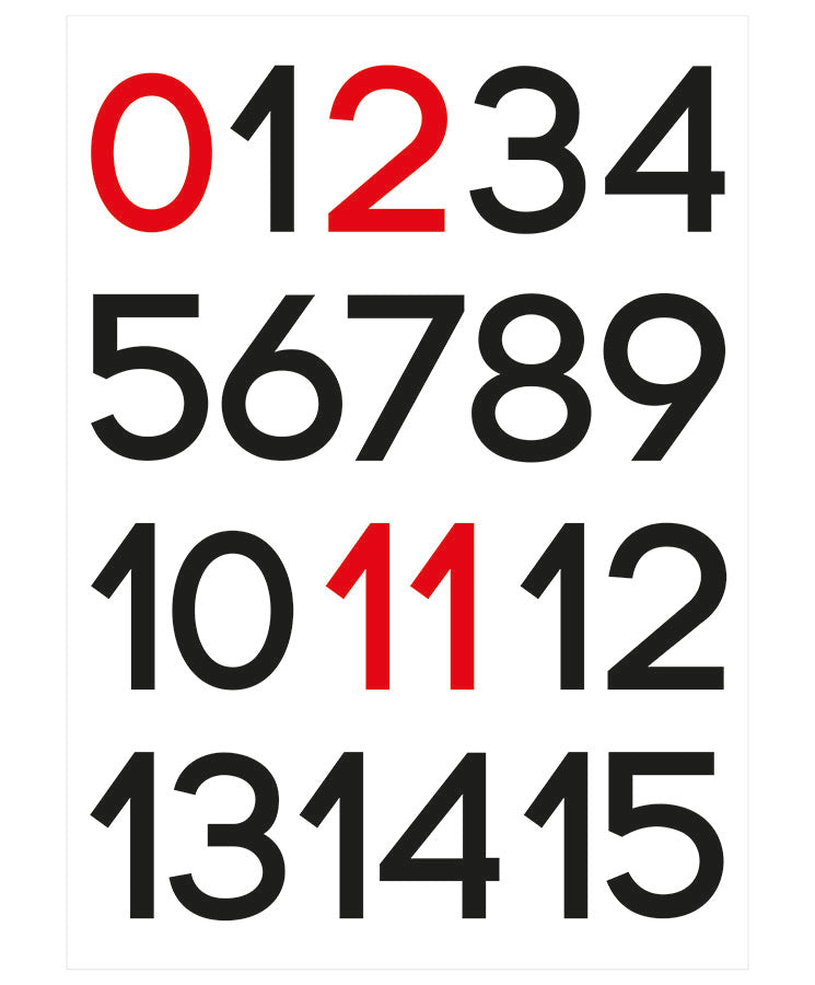Poster "Numbers"
