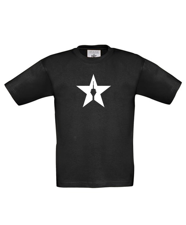 Kids Tee "Star", black