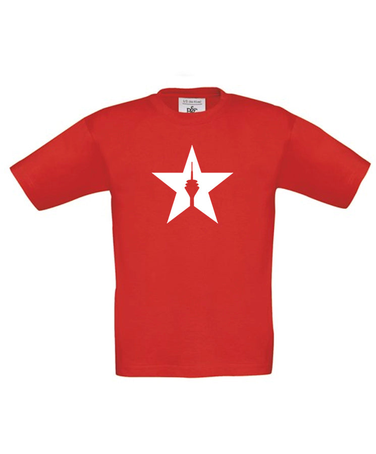 Kids Tee "Star", red