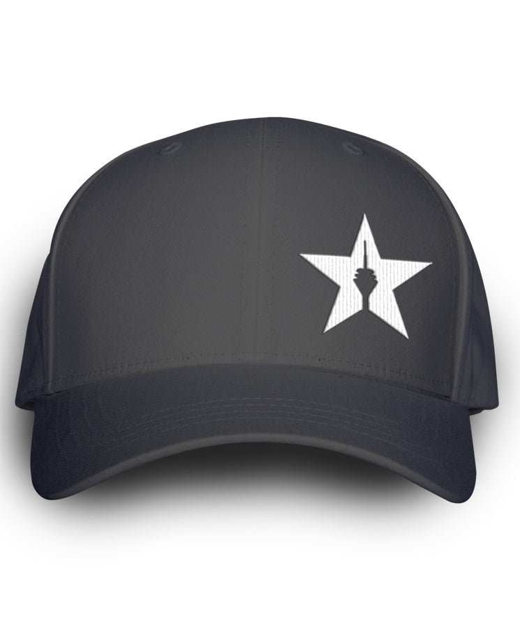 Original Flexfit Cap "Star", asphalt